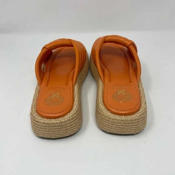 Vince Camuto slide, Apricot, Size 8, attractive, all day comfort, padded footbed - Picture 5 of 9